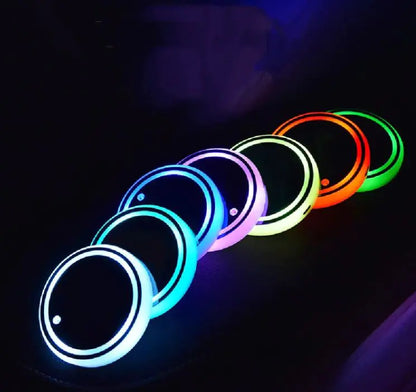 Car LED Luminous Water Cup Pad