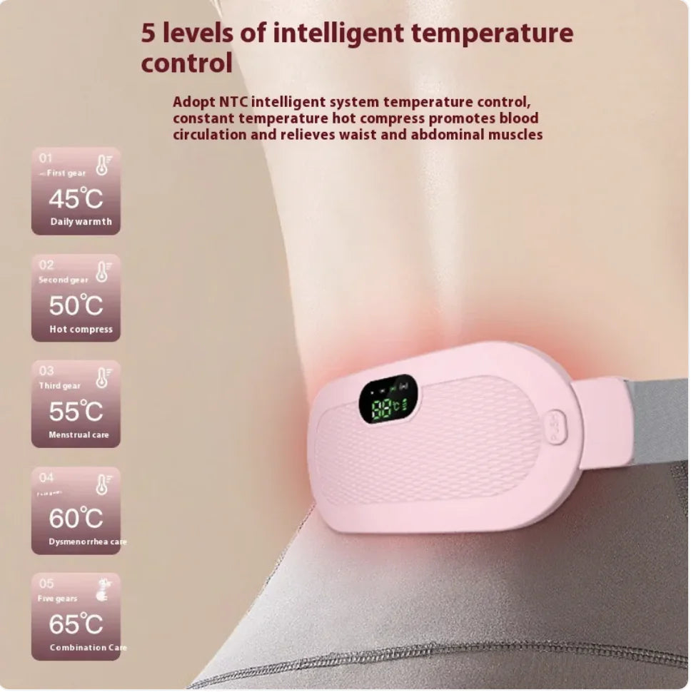 Heated Waist Belt for Pain Relief and Comfort