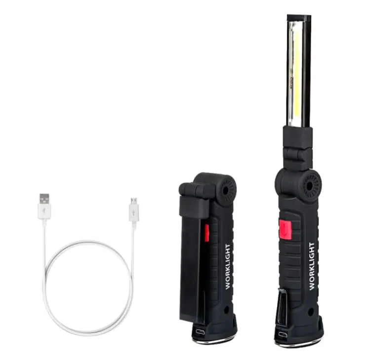 LED work light USB rechargeable emergency light