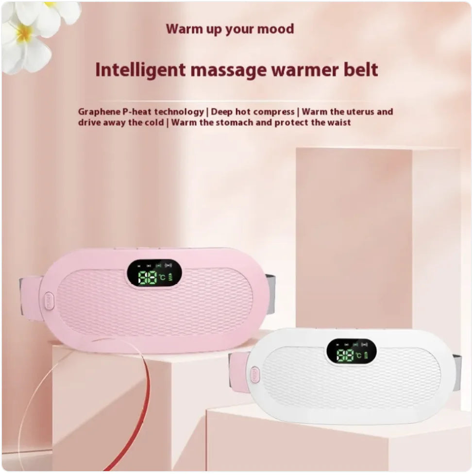 Heated Waist Belt for Pain Relief and Comfort