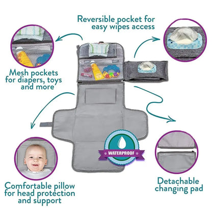 Portable Changing Pad For Baby Diaper